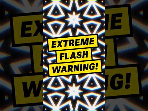Psychedelic Strobe Light Party VJ Loop | EXTREME FLASH WARNING | Full video on my channel