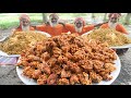 Fried Chicken Khichdi Delicious Hodgepodge Cooking Chicken Fry Making For Special People