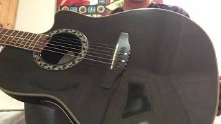 Video thumbnail for Applause AE28 Acoustic Electric Guitar by Ovation by johnnyangel69