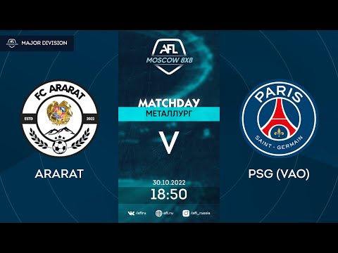 AFL22. Major Division. Day 18. Ararat - PSG (VAO)