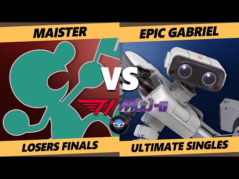 M-Kolosseum Losers Finals - SSG | Maister (Game & Watch) Vs. Epic Gabriel (ROB) Smash Ultimate SSBU