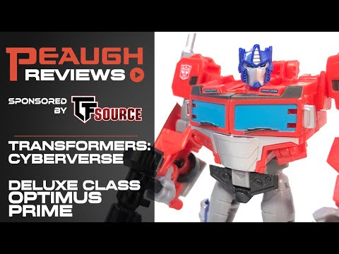 Video Review: Transformers Cyberverse - Deluxe OPTIMUS PRIME