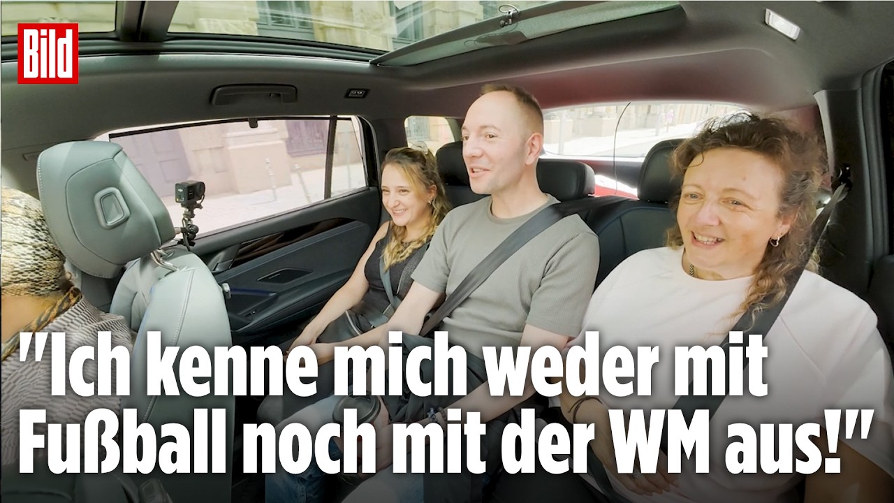 "Ich kenne mich weder mit Fußball noch mit der WM aus!" | BILD-WM-Quiztaxi | Folge 18