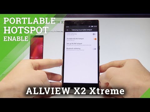 How to Enable Portable Hotspot on ALLVIEW X2 Xtreme - Share Wi-Fi |HardReset.Info