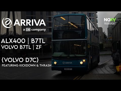 {Loud Axles} Volvo B7TL ALX400 | GN04 UFV, Featuring Downshifts & Thrash, Euro 3