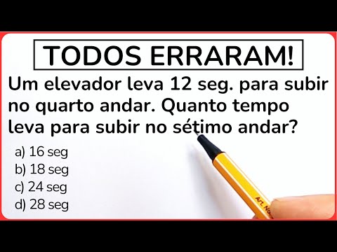 4 QUESTÕES DE RACIOCÍNIO LÓGICO 🔥GRAU 1