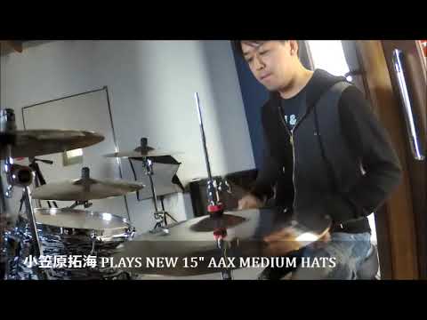 SABIAN AAX Medium Hats 15 Brilliant [AAX-15THH-B/15BHH-B] Bild 3