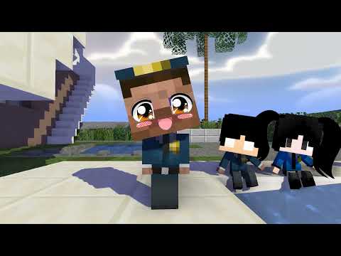 MONSTER SCHOOL :POLICE FAMILY HEROBRINE, SADAKO,HEEKO CHICKEN WING - MINECRAFT ANIMATION