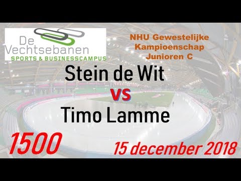 Stein de Wit vs Timo Lamme 1500 VechtseBanen 20181215