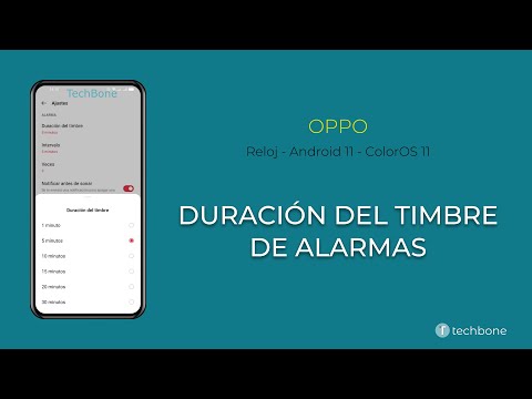 Ajustar la Duración del Timbre de Alarmas - Oppo [Android 11 - ColorOS 11]