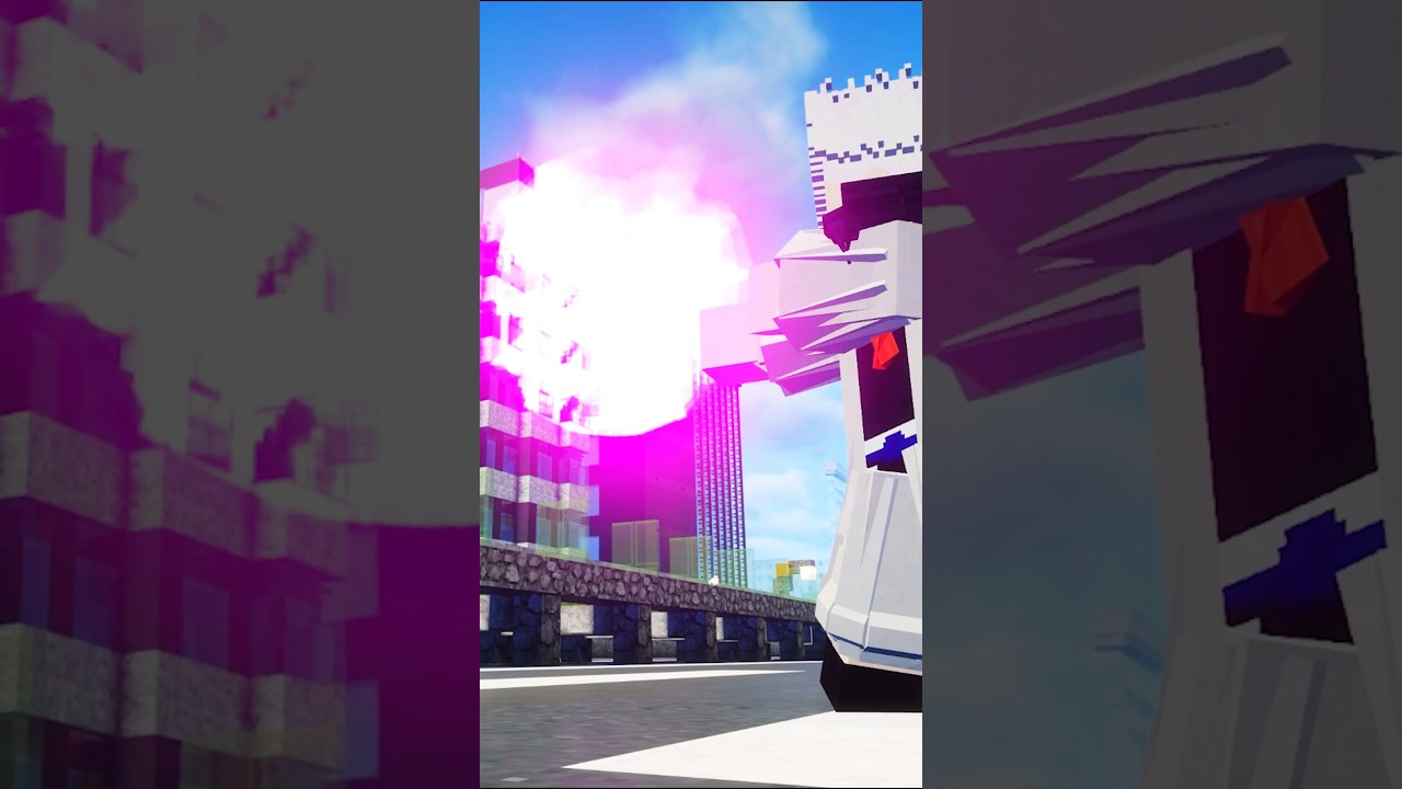 Gojo Satoru Hollow Purple Vs. Ryomen Sukuna in Minecraft Jujutsu Kaisen! #minecraft #jjk #gojo