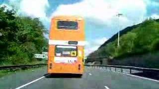 preview picture of video 'Cardiff bus volvo 408 fairy castle'