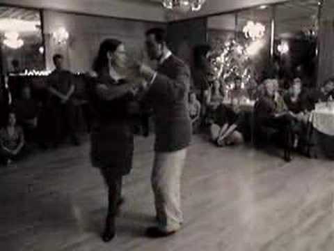  Murat Erdemsel  and  Mariana Galassi  are  dancing  to  the  tango  "  Recuerdo  "