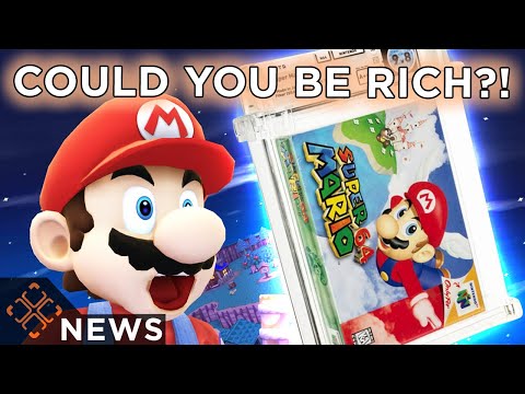 Sealed Super Mario 64 Cartridge Sold for Record Price at Auction