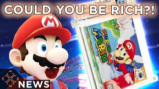 Sealed Super Mario 64 Cartridge Sold for Record Price at Auction