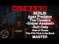 Hitman 3: Berlin - Apex Predator - The Classics - Sniper Assassin, Suit Only - Master Difficulty
