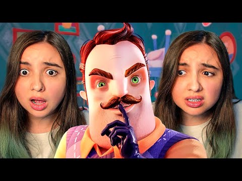 JOGUEI HELLO NEIGHBOUR PELA PRIMEIRA VEZ DE TANTO VCS ME PEDIREM...