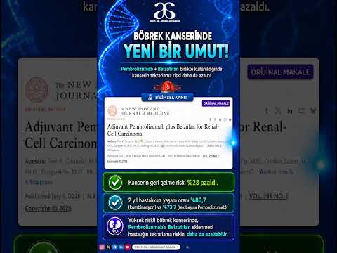 Böbrek kanseri tedavisinde önemli bir gelişme!