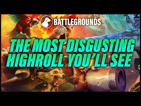 The Most Disgusting Highroll You'll See | Dogdog Hearthstone Battlegrounds