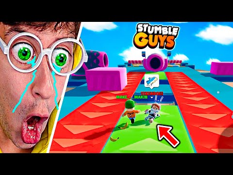 New HACKER Map 😎🔥! (1,000 Troll Traps 😱) - Stumble Guys TEKENDO