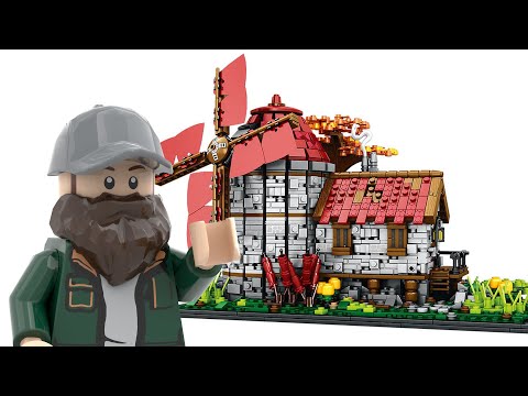 MedievalBrick's Dutch Windmill (MOC-93063) Review!