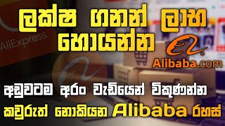 ලක්ෂ ගනන් ලාභ උපයන්න | Aliexpress vs Alibaba | ඔබ දැන සිටි යුතුම දේවල් | sinhala | SL TEC MASTER