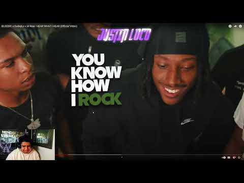 LOCO REACTS TO BLOODIE x DudeyLo x M Row - HEAR WHAT I HEAR