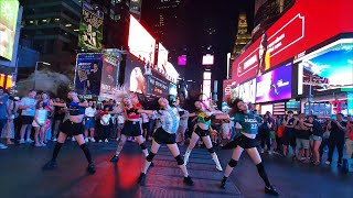 [K-POP IN PUBLIC] MEOVV - Hit ‘Em Dance Cover by ALL NIGHTERS | TIMES SQUARE NYC