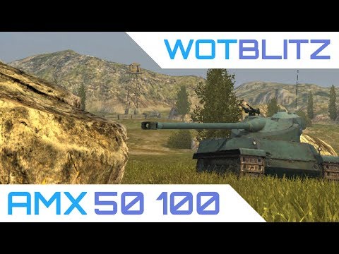 WoT Blitz - AMX 50 100 Review - A medium in a heavy's body?
