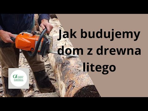 Budowa domu z bali. Ręczne budownictwo z okrągłęj bali. Jak budujemy dom całoroczny.
