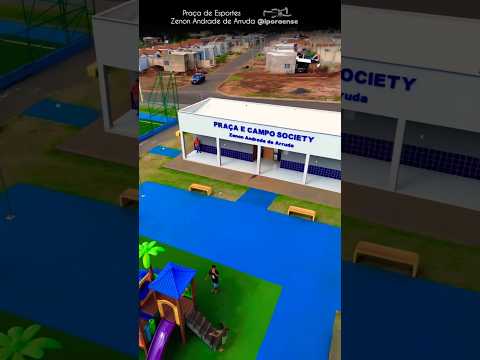 APARECIDA DO RIO DOCE GOIÁS, PROJETO VISAO AÉREA - PRACA DE ESPORTES E LAZER ZENON ANDRADE.