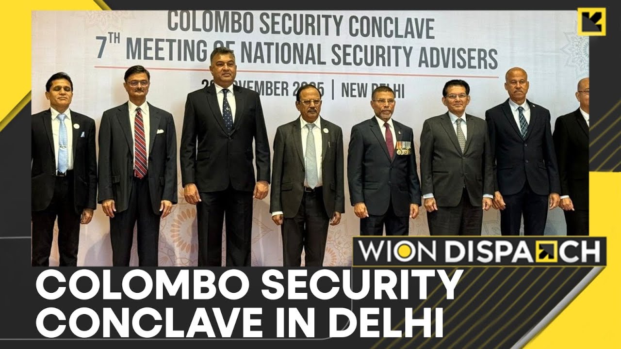 Colombo Security Conclave: India Hosts 7th Colombo Security Conclave | Chaired by NSA Ajit Doval