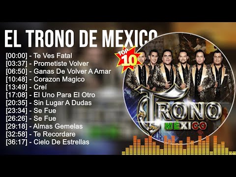 E l T r o n o d e M e x i c o Grandes éxitos ~ Los 100 mejores artistas para escuchar en 2022 y ...