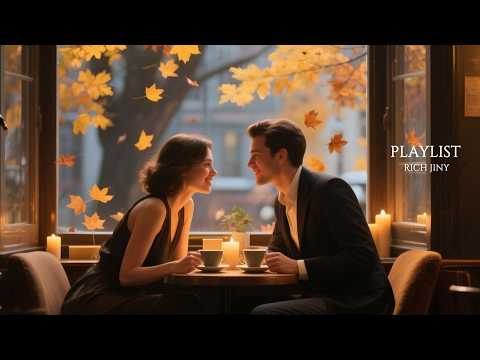 🍁Smooth Jazz Vocal & Pop Ballads | Cozy Autumn Café· Relax· Study· Work BGM | Rich Jiny 🍁