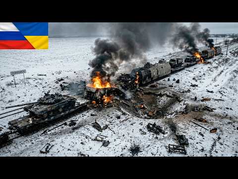 2 MINUTES AGO! Train Full of Russian Elite Soldiers WIPED OUT by Ukrainian Troops Near Pokrovsk