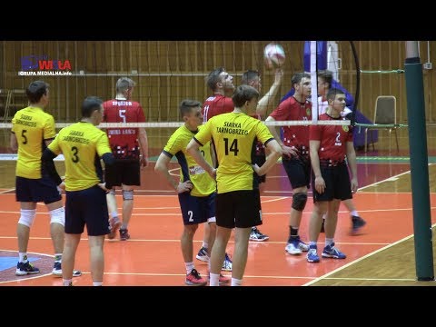 KPS SIARKA MOSIR TARNOBRZEG - SPORTUR GMINA ŁAŃCUT 3:0 - FRAGMENTY MECZU I WYWIADY