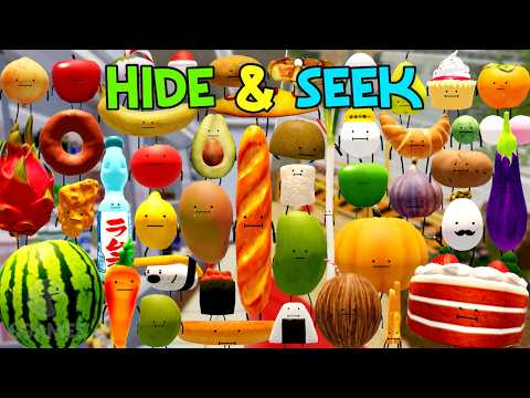 Hide and Seek with ALL FOODS - Secret Staycation [Roblox]