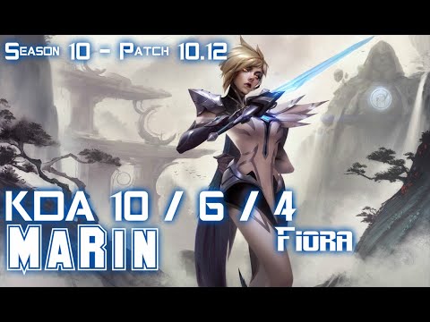 MaRin FIORA vs AATROX Top - Patch 10.12 KR Ranked