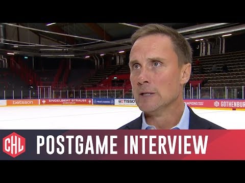 Postgame interviews: Frölunda Indians vs Aalborg Pirates 6:0
