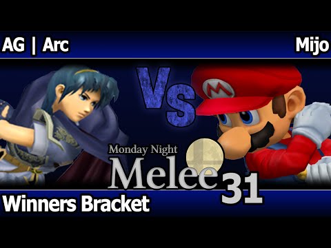 MNM 31 Melee - AG | Arc (Marth) vs Mijo (Mario) - Winners Bracket