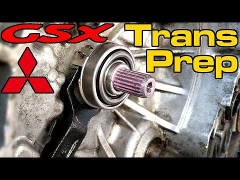 Eclipse GSX Transmission Install Prep! - AWD DSM Trans Maintenance & Tips