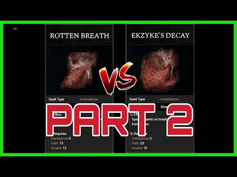 Scarlet rot DPS, cast time & more COMPARED - Elden Ring best dragon incantation