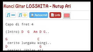 Download lagu LOSSKITA - NUTUP ATI | CHORD GAMPANG mp3