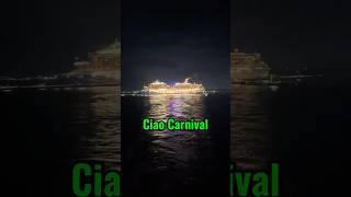 Goodnight Carnival Cruise Ship #travel #shorts #cruiseship #carnival