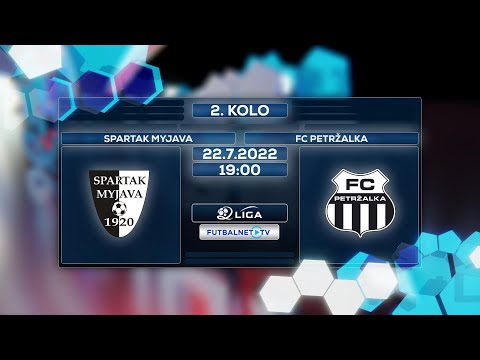 2.liga 2022/2023 2.kolo: Spartak Myjava - FC Petržalka (zostrih)