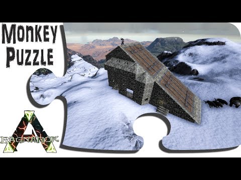 Exploring Ragnarok in Game - Ep 28 - The Wedge into the Western Murder Murder Snow & Desert- ARK DLC