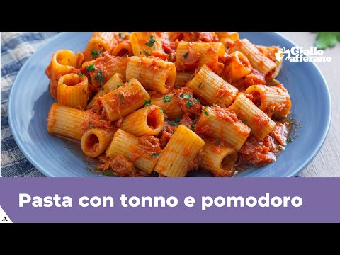 PASTA CON TONNO E POMODORO - Pronta in 15 minuti