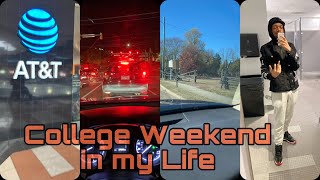 A College Weekend In My Life: Vlog 1| Target🎯, Car Wash🌊, Broken Phone🤦‍♂️