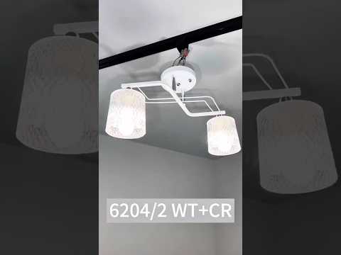 Миниатюра изображения товара Потолочный светильник Aitin-Pro НПБ 02-2x60-101 / 6204/2 (белый/хром)