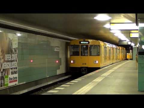 U-Bahn Berlin Bahnhof Hermannstraße U8 [HD]